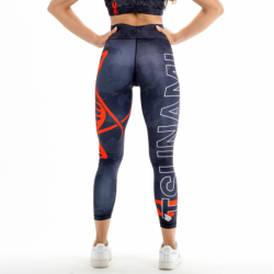 Leggings Black Camo Woman