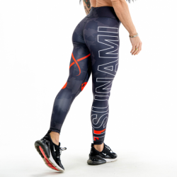 Leggings Black Camo Woman