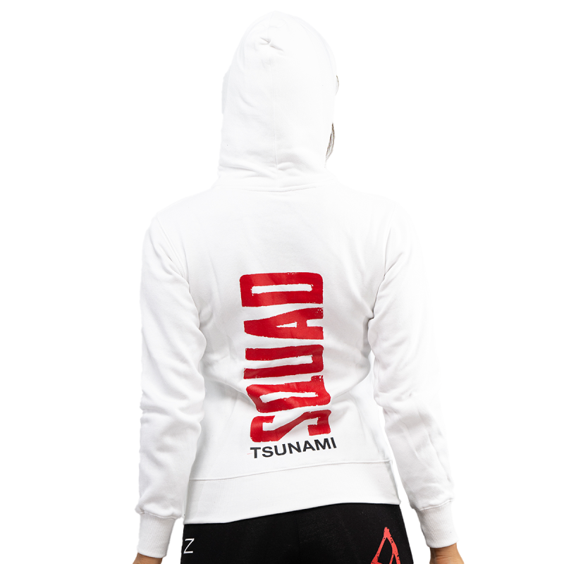 Sweat-shirt "Push Your Limit" blanc femme