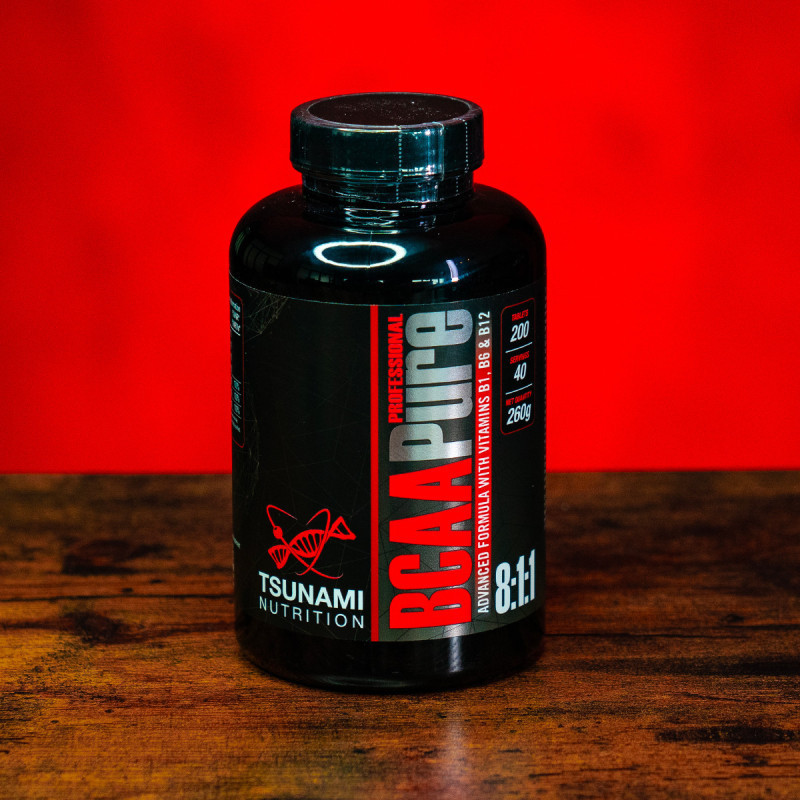 BCAA Pure Professional 8:1:1 Kyowa Quality® 200 cuillers à soupe