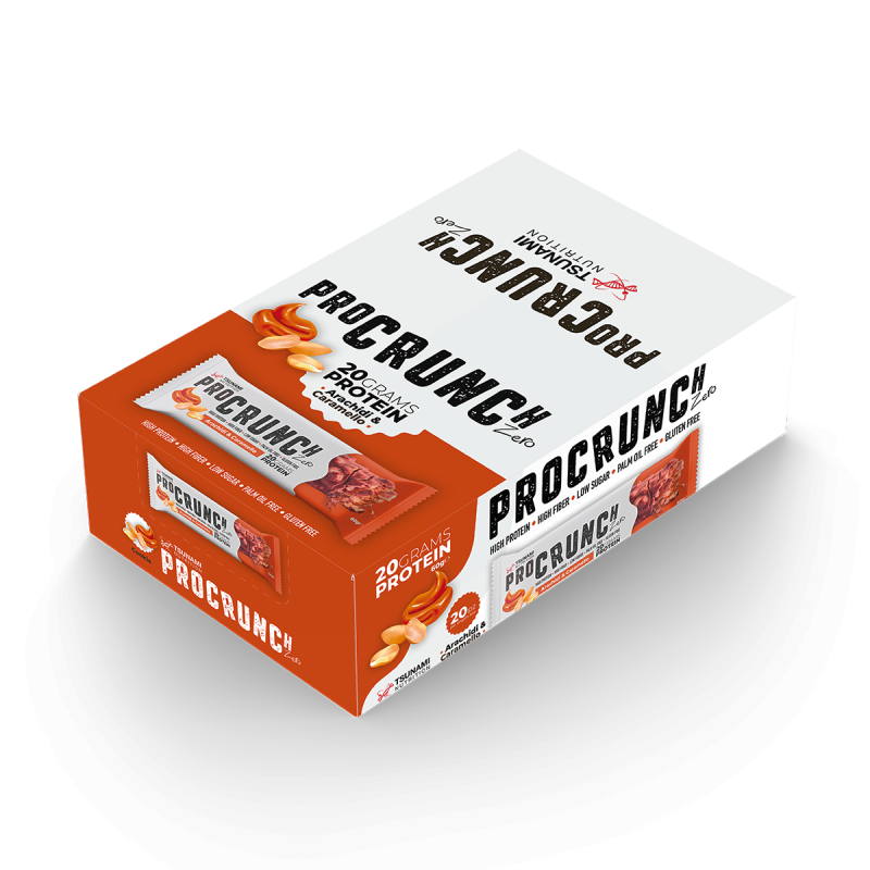 Pro crunch zero 60g - Boite de 20 barres