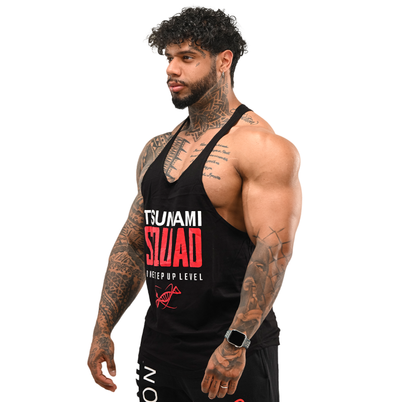 Men's "One step up level" tank top