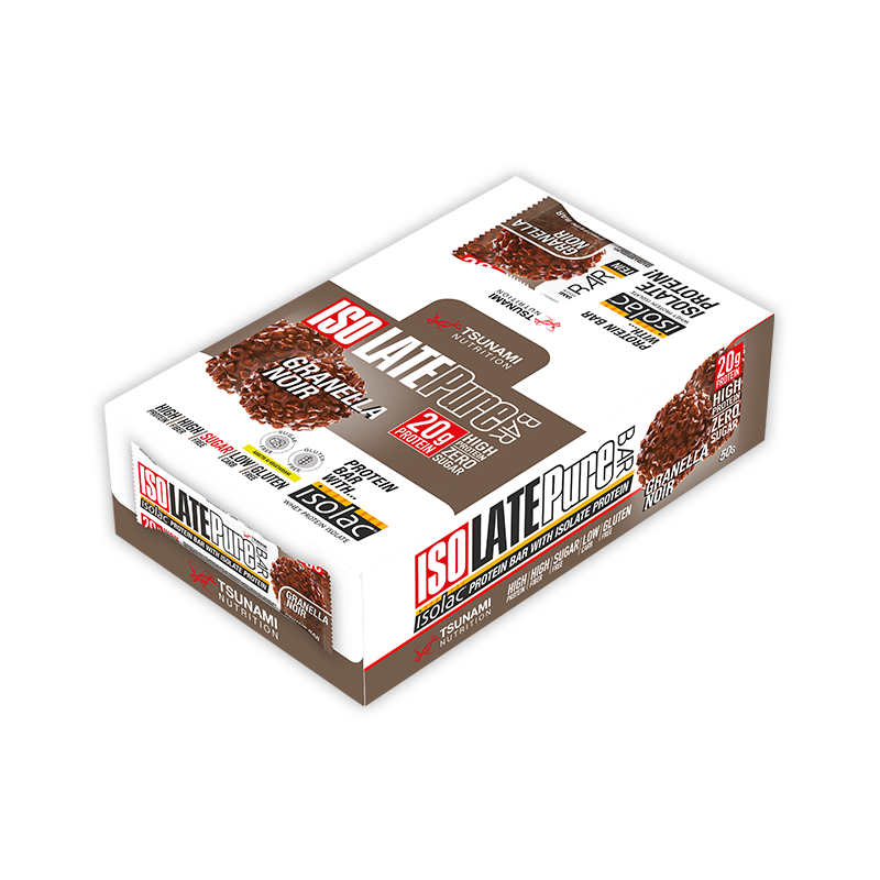 Isolate pure bar 50 grammes - Boite de 25 barres