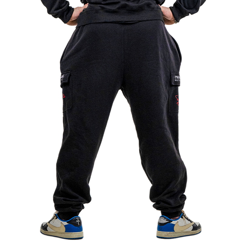 Pantalon noir avec poche officiel pour homme