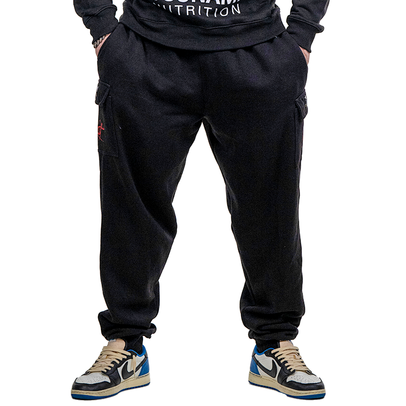 Pantalon noir avec poche officiel pour homme