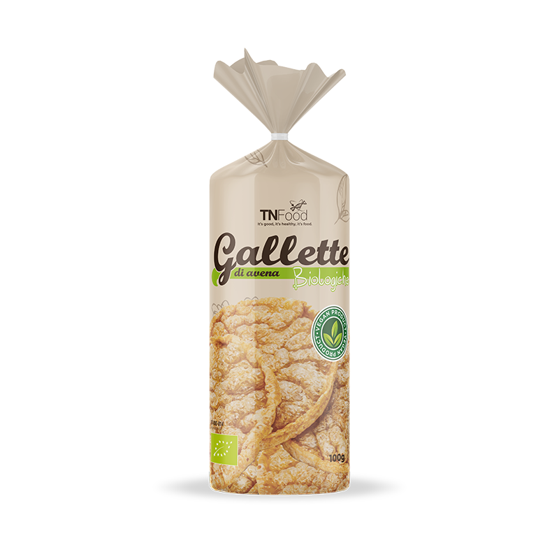 Gallette di avena biologiche 100 g - CADEAU