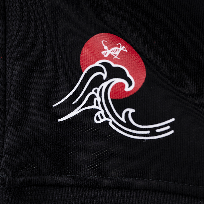 Sweat à capuche Tsunami sans manches femme