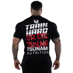 T-shirt noir avec tête de mort