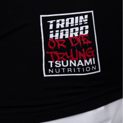 T-shirt noir avec tête de mort