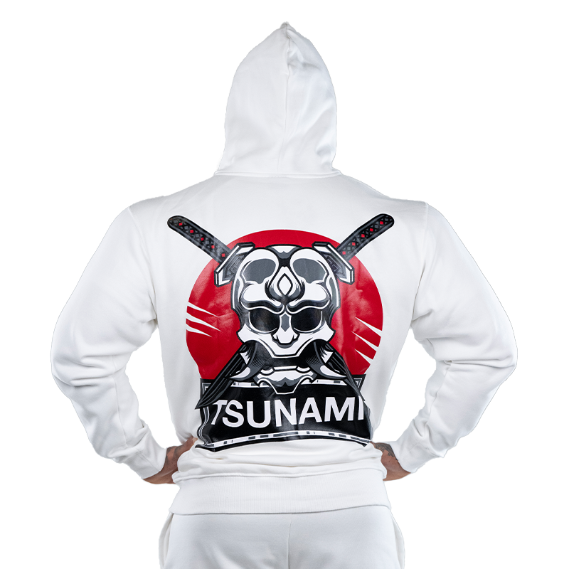 White Samurai Hoodie