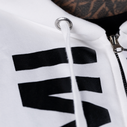 White Samurai Hoodie