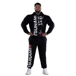 Sweat à capuche Samurai noir