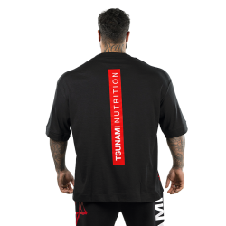 Tsunami Men's Box Logo Oversize T-Shirt Black