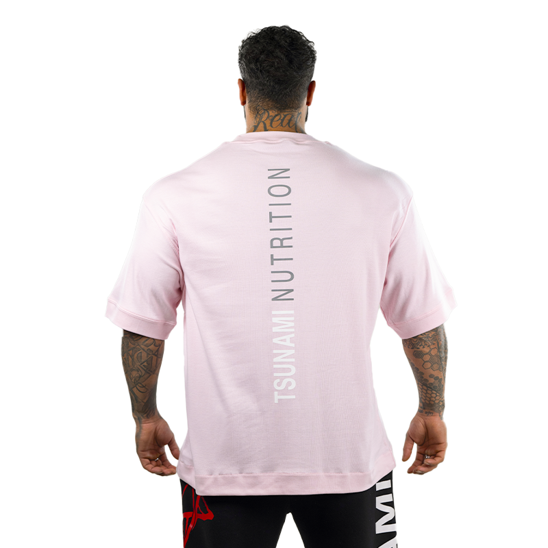 Tsunami Men's Oversize T-shirt Pink