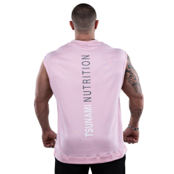 Sleeve Box Logo Oversize Tsunami Men's Pink