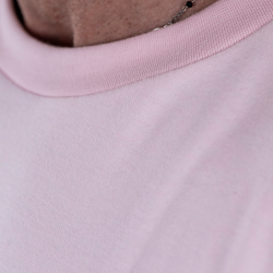 Box Logo Oversize Long Sleeve Tsunami Men's T-shirt Pink