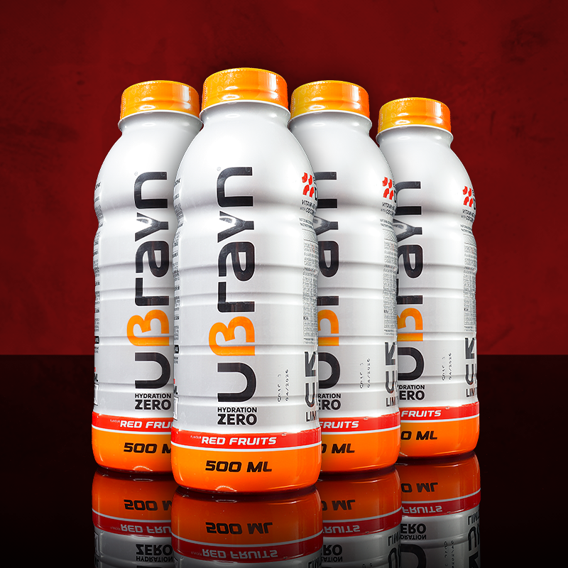 Ubrayn Drink + BCAA Hydration Zero 500 ml - BOX OF 20 Pcs.
