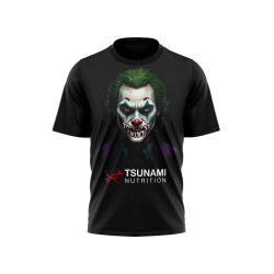T-Shirt noir "Bad Smile