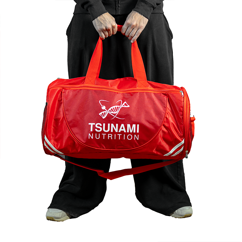 Tsunami Nutrition Redondo Red Bag
