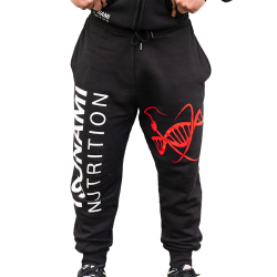 Unisex Tubular Trousers Black