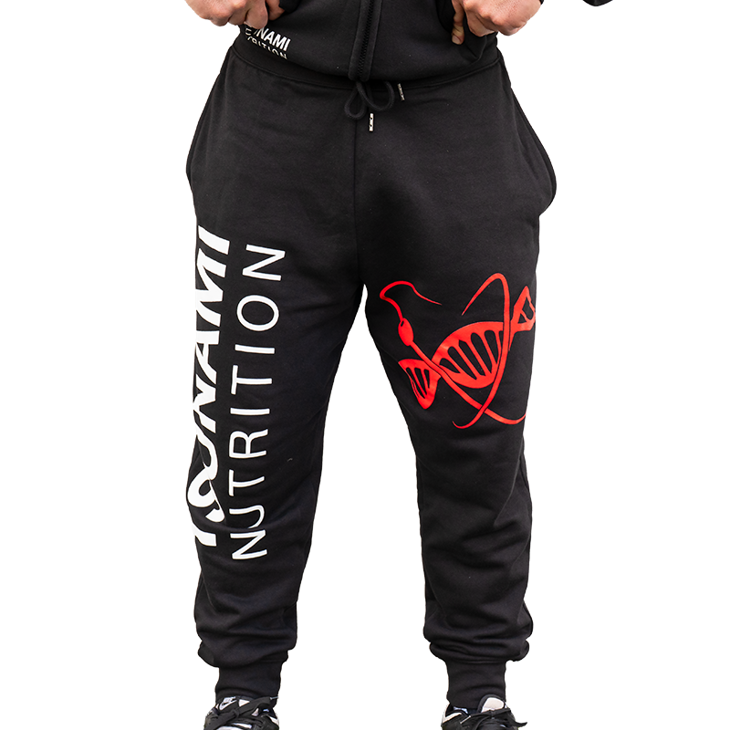 Unisex Tubular Trousers Black