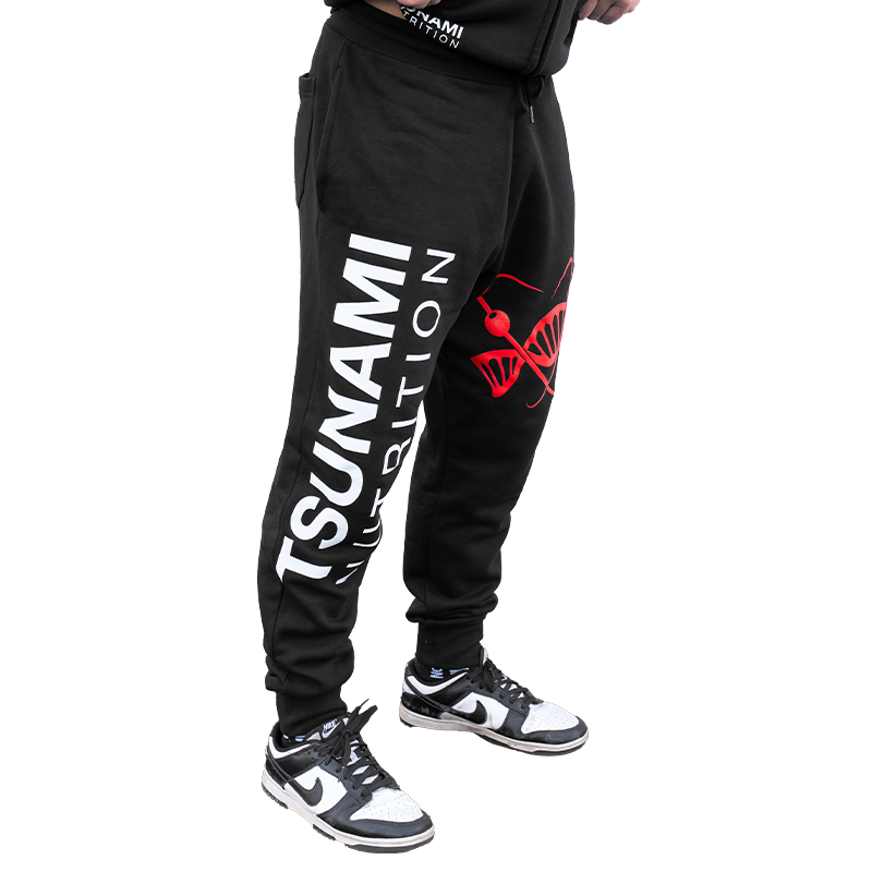 Unisex Tubular Trousers Black