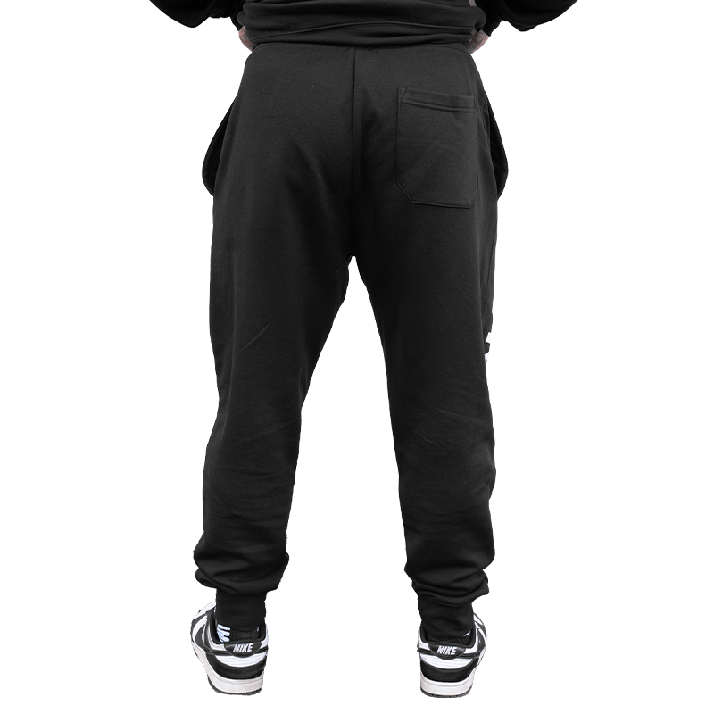 Unisex Tubular Trousers Black