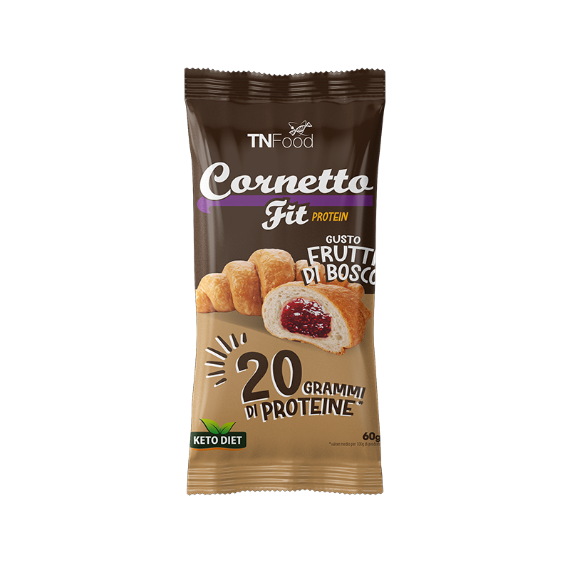 Cornetto farci Fit Protein 60 g - 6 Saveurs