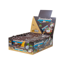 Frosted Cocoa Savoiardo Fit Protein 42 g - BOÎTE DE 10 PCS