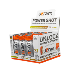 uBrayn Power Shot 100 ml- BOX OF 12 Pcs.