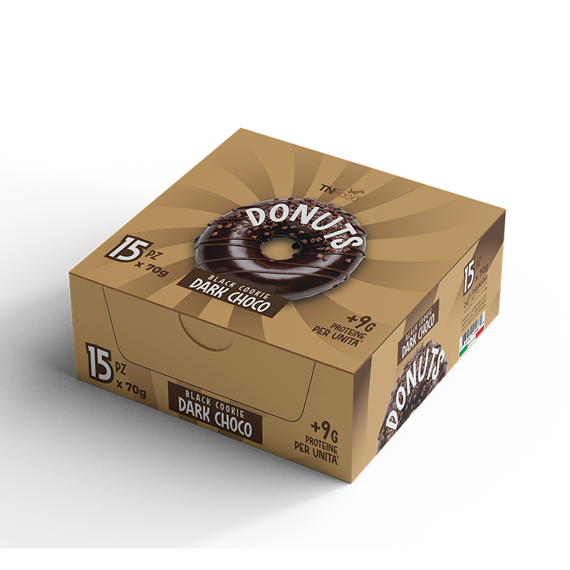 Donuts 70 g - 4 TASTES - BOX OF 15 Pcs.