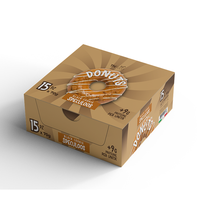Donuts 70 g - 4 TASTES - BOX OF 15 Pcs.