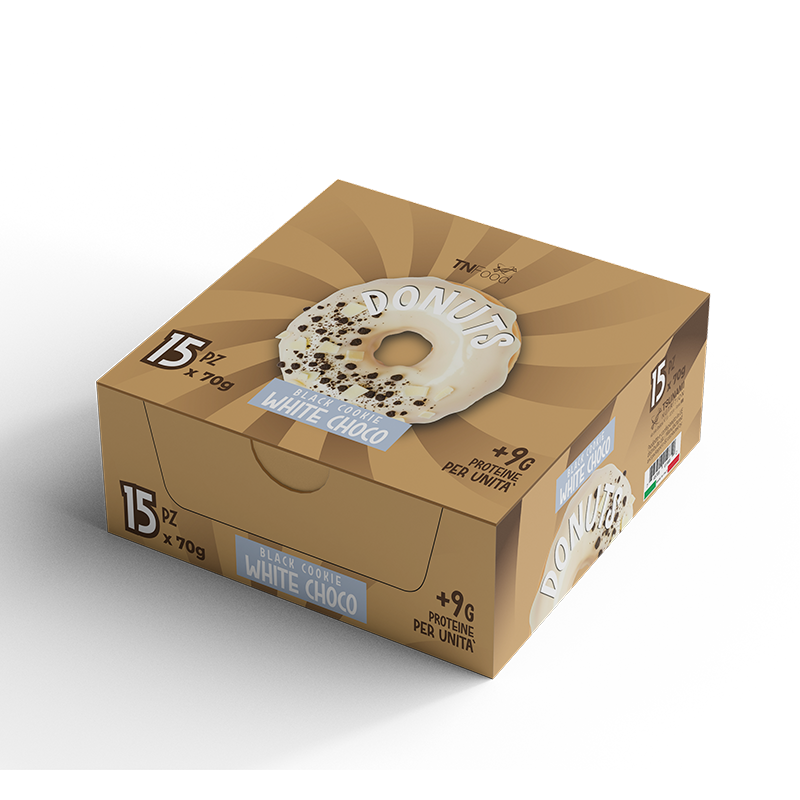 Donuts 70 g - 4 TASTES - BOX OF 15 Pcs.