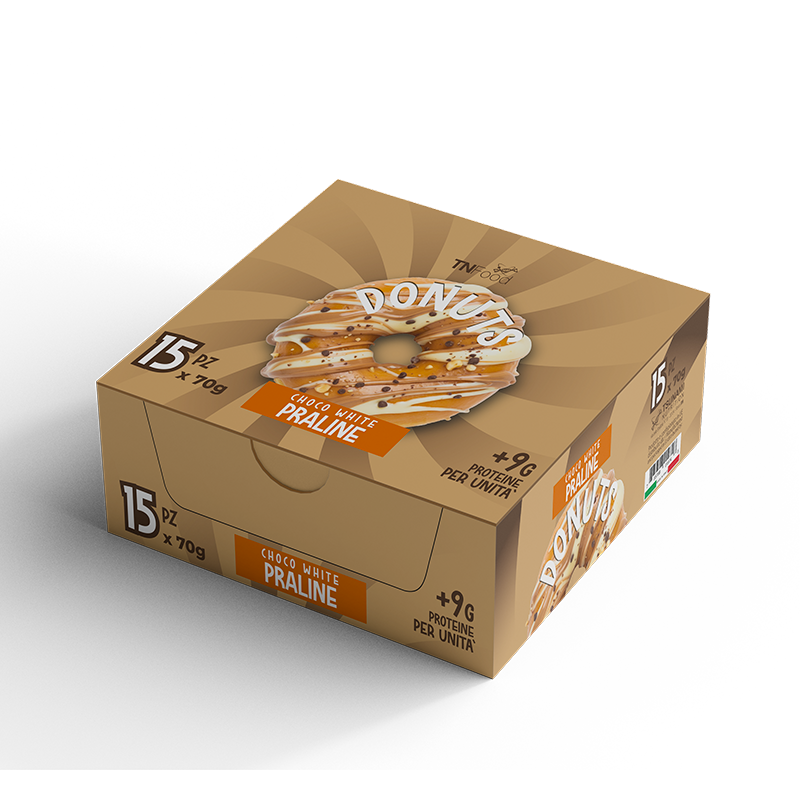 Donuts 70 g - 4 FLAVOURS - BOÎTE DE 15