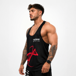 Débardeur Noir Officiel Tsunami Nutrition