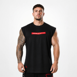 Sleeve Box Logo Oversize Tsunami Men's Black