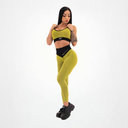 Leggings sans couture pour femmes Vert militaire