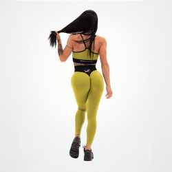 Leggings sans couture pour femmes Vert militaire