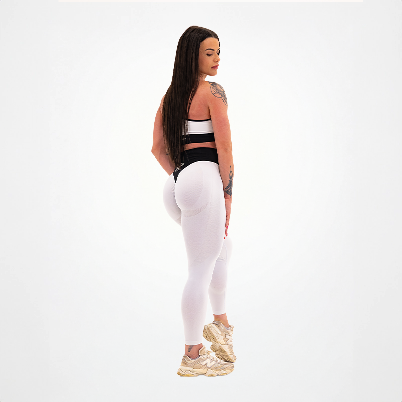 Leggings sans couture pour femmes - Gris fluo