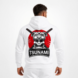 White Samurai Hoodie