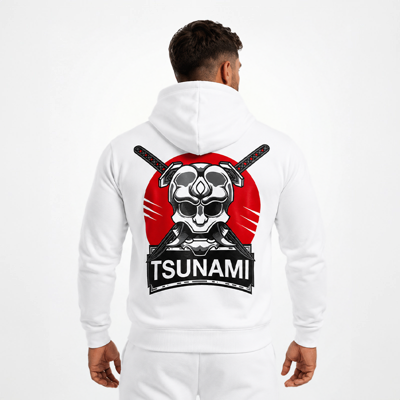 White Samurai Hoodie
