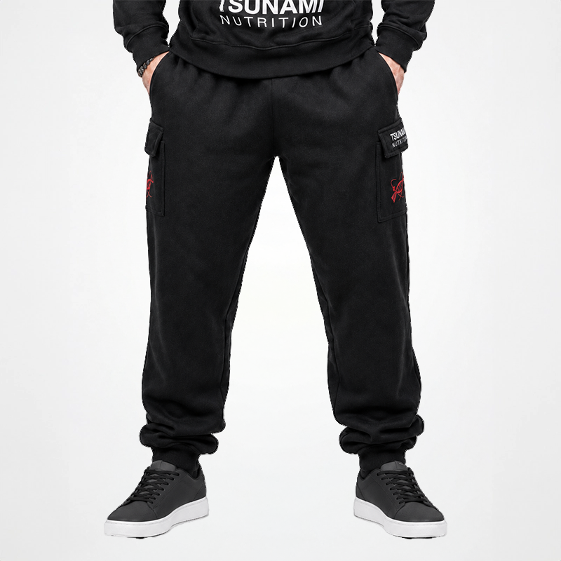 Pantalon noir avec poche officiel pour homme