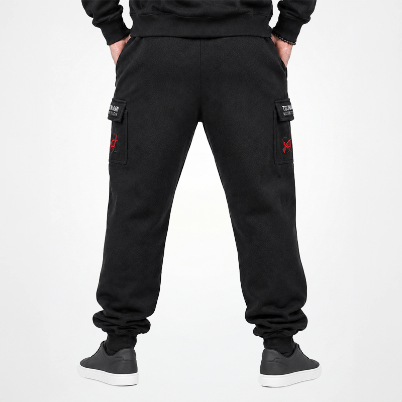 Pantalon noir avec poche officiel pour homme