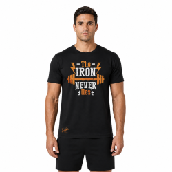 Vintage T-Shirt "THE IRON NEVER LIES"