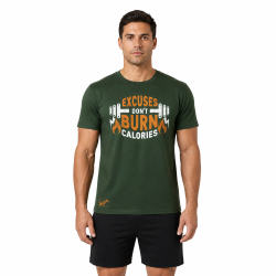 Vintage T-Shirt "EXCUSES DON'T BURN CALORIES"