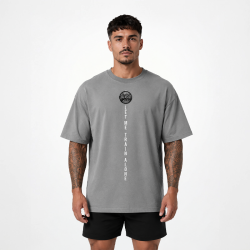 Koszulka oversize "LET ME TRAIN ALONE