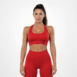 Top sans couture Femme Rouge