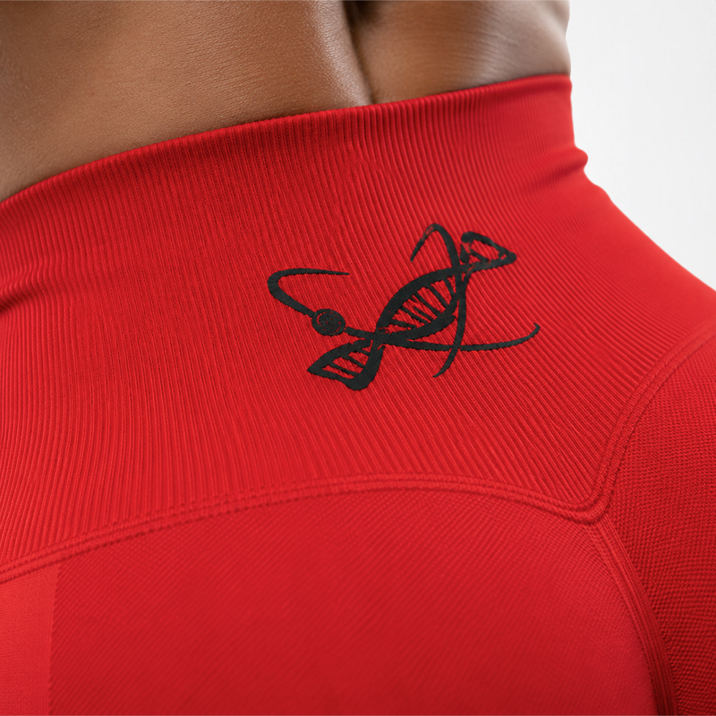 Legging Rouge sans couture Femme