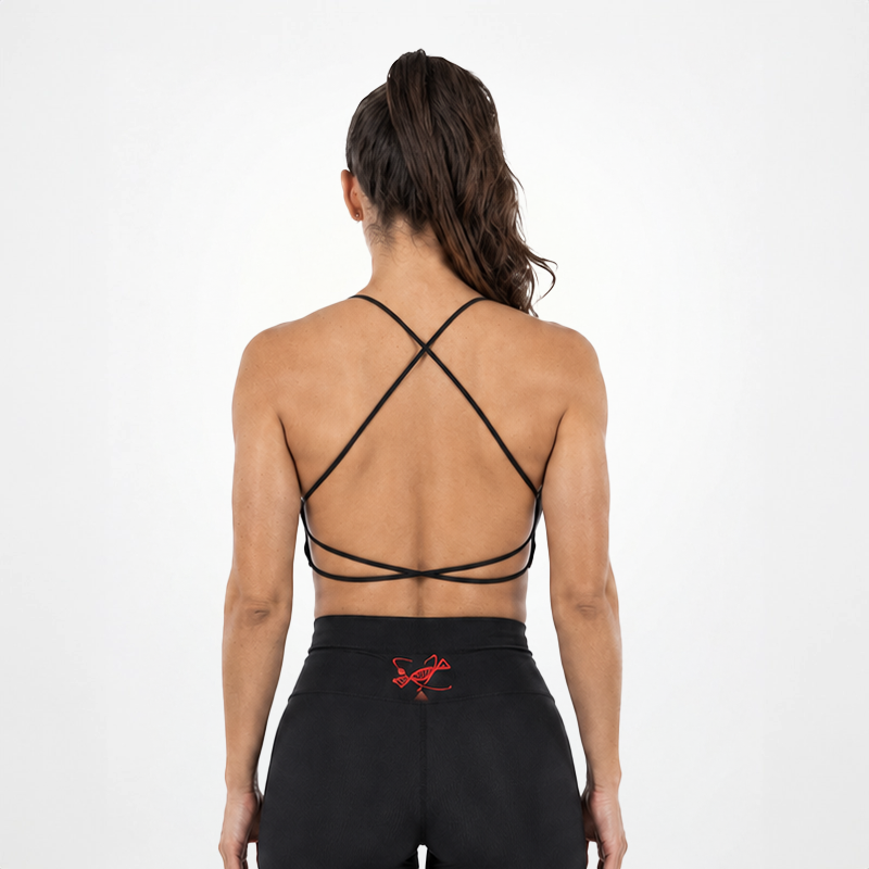 Top Dos Nu Femme Noir