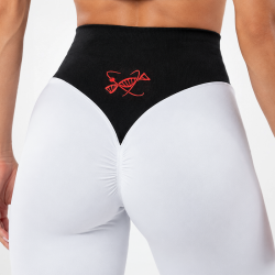 Leggings sans couture pour femmes blanc